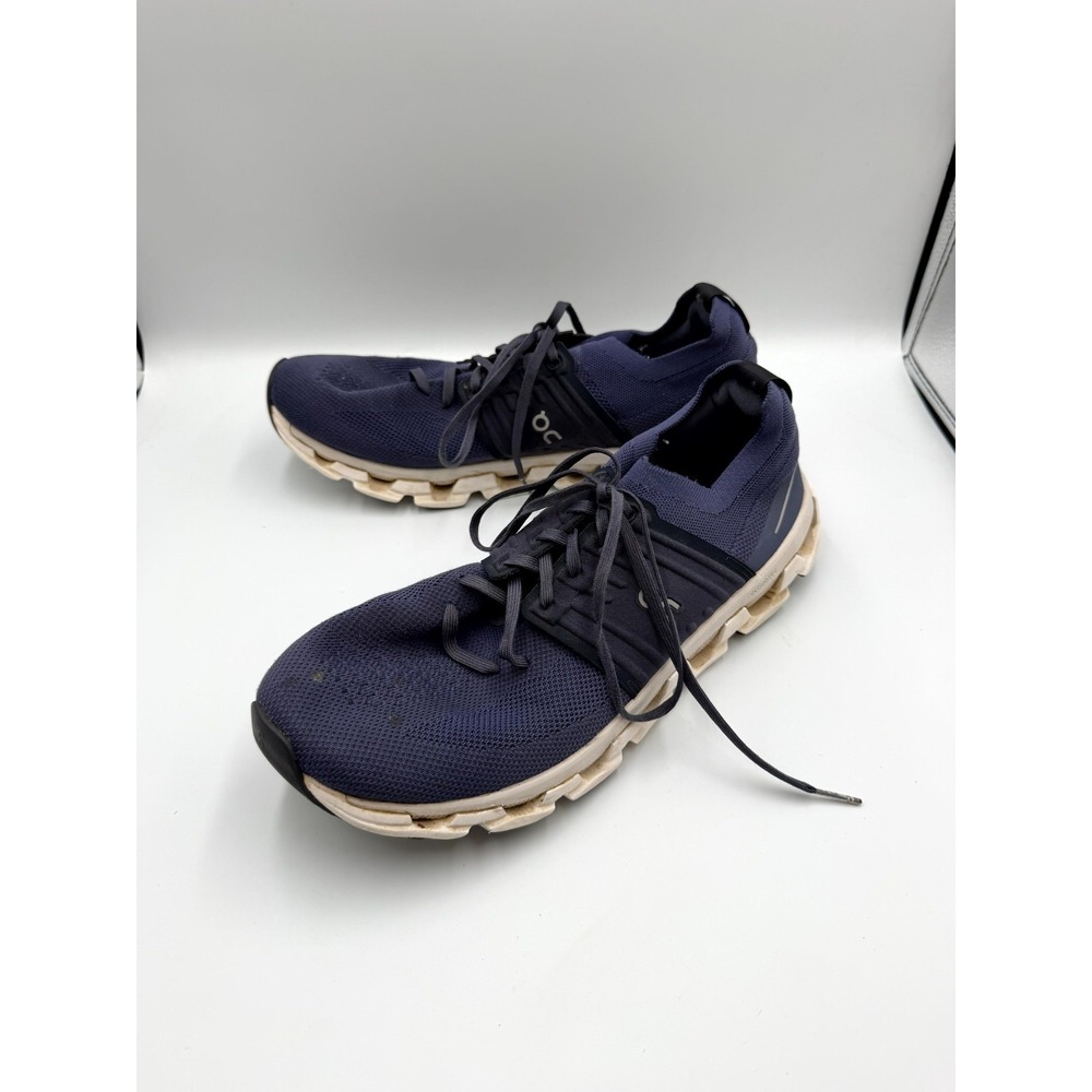 On Cloudswift Mens US 12.5 Sneakers Denim Midnight Mesh Athletic Running Shoes